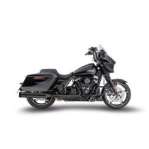 4.5 INCHES STAINLESS STEEL SLIP-ONS BLACK CHROME HOMOLOGATED