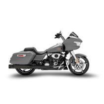 4.5 INCHES STAINLESS STEEL SLIP-ONS BLACK CHROME HOMOLOGATED
