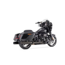 4.5 INCHES STAINLESS STEEL SLIP-ONS BLACK CHROME HOMOLOGATED