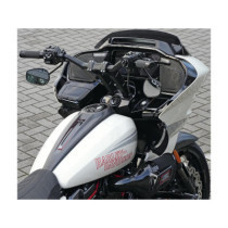  Clubstyle Riser Kit Height: 7", For 1 1/4" Handlebar, No Instrument Black Satin 1 1/4" 