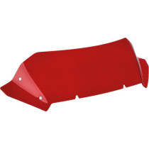  Replacement Windscreen for Helix Touring Models Sport  Length 205 mm x Width 645 mm Red 