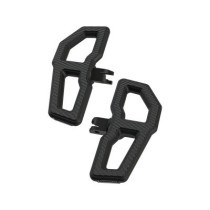  Mini Floorboard Footpeg Set Black Satin 