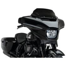  Replacement Windscreen for Helix Touring Models Sport  Length 220 mm x Width 600 mm Flat Black 