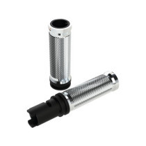  Base Grips Aluminium Satin 1" Throttle By Wire (Switch Housing Sensor) 