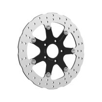 Seven Sins Wave Design Floating Brake Disc Black Inner Carrier 11,5" Front 