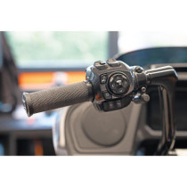  Base Rubber Grips Black Ring Black 1" Throttle By Wire (Switch Housing Sensor) 