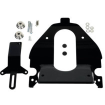  Titanium Solo Seat Mounting Kit Narrow Frame Black 