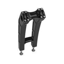  Clubstyle Riser Kit Height: 9", For 1 1/4" Handlebar, No Instrument Black Satin 1 1/4" 