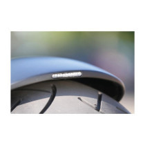  Rear Steel Fender for Twin Cam Softail (Narrow Frame) 260/18" Tire, With Taillight Raw 