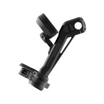  Club Style Pullback Riser and Performance 3 Triple Tree Kit, Double OE Instruments 11,5" Height, 1 1/4" Clamp Diameter Black An