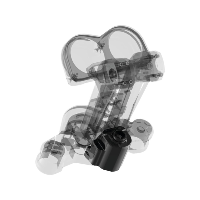 Club Style OE Ignition Switch and Steering Lock Cover Black Anodized