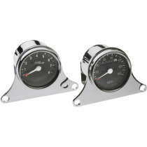 MINI TACH KIT ALL 12V FOR HARLEYS Single Instrument Gauge Kit 