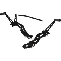  Phantom Mid- to Forward Control Conversion Kit for Softail M8 75 mm Further Forward Flat Black 