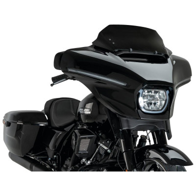  Replacement Windscreen for Helix Touring Models Sport  Length 220 mm x Width 600 mm Black 