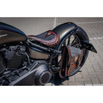  Titanium Solo Seat Mounting Kit Wide Frame Black 