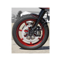  Seven Sins Wave Design Floating Brake Disc Black Inner Carrier 13" Front 