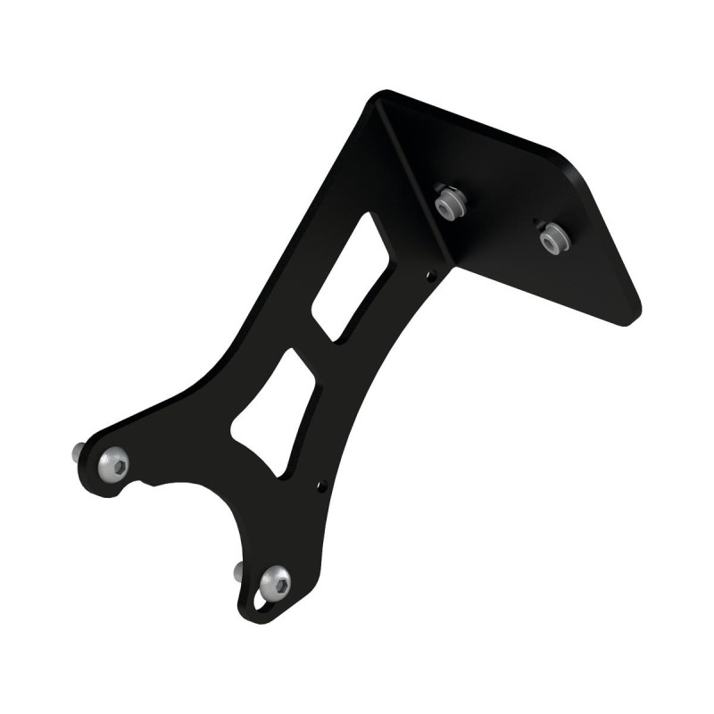 Medium Pro Side Mount License Plate Bracket Black