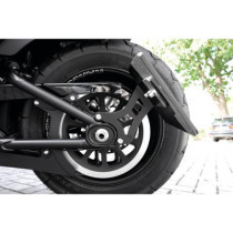  Medium Pro Side Mount License Plate Bracket Black 