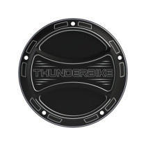  Torque 2.0 Clutch Cover With Thunderbike Logo, 5-hole Bi-Color Anodized 