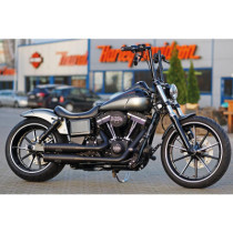  Rear Steel Fender for Twin Cam Dyna 260/18" Tire, No Lighting Raw 