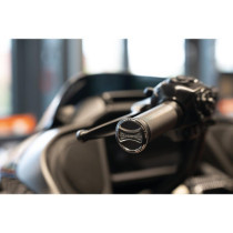  Torque 2.0 with Thunderbike Logo Base Grip and Footpeg Toppers Bi-Color Anodized 