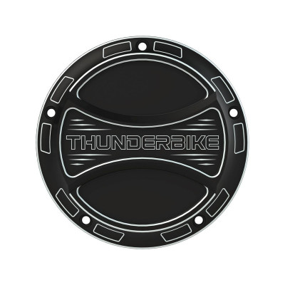  Torque 2.0 Clutch Cover With Thunderbike Logo, 5-hole Bi-Color Anodized 