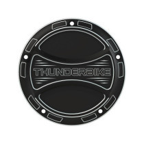  Torque 2.0 Clutch Cover With Thunderbike Logo, 5-hole Bi-Color Anodized 