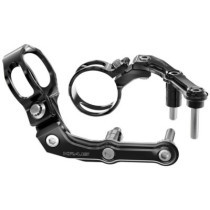 Kraus, Remote Reservoir Mounts for hlins. Black