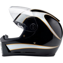 HELMET LANESPLTR BK/WT MD