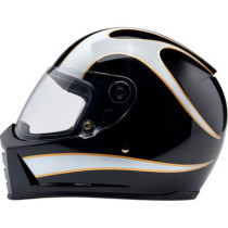 HELMET LANESPLTR BK/WT LG