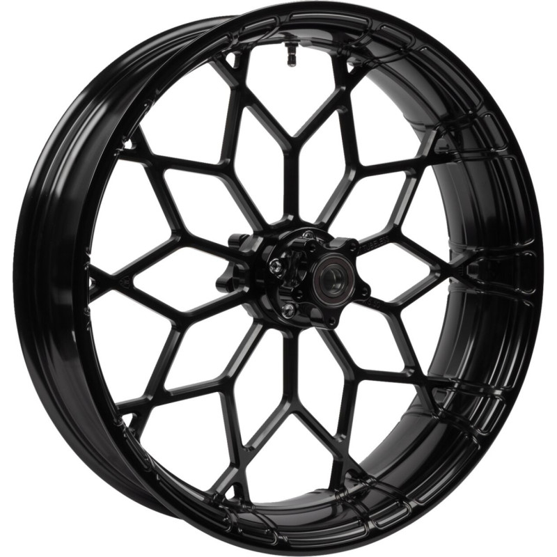 Wheel - Fat Factory - Forged - Front - Black - 21x5.5