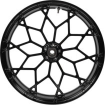 Wheel - Fat Factory - Forged - Front - Black - 21x5.5