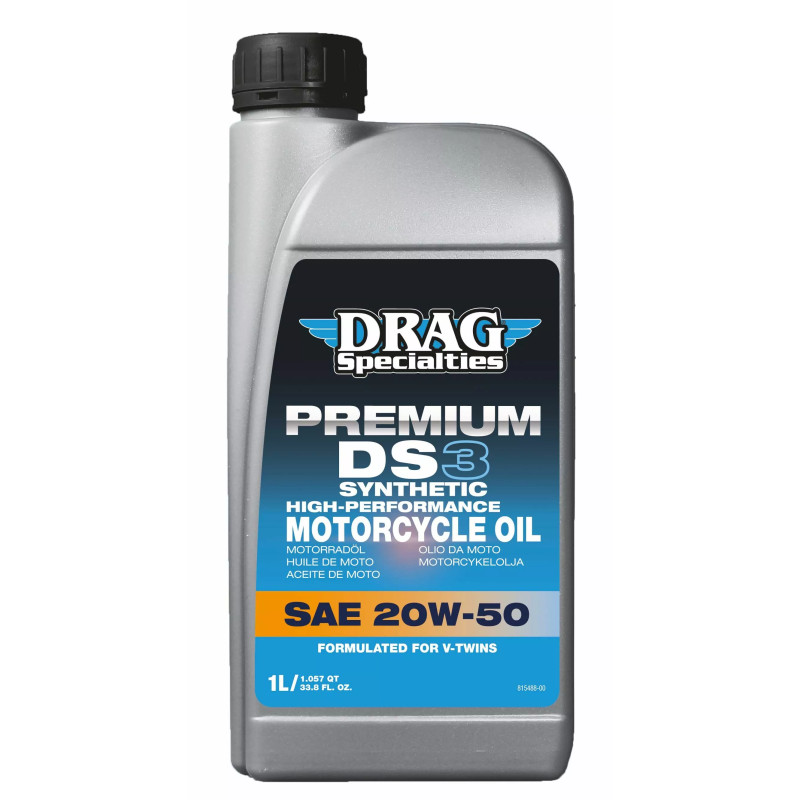 BIDON 1 LITRE D'HUILE 20W50 SYNTHÈSE