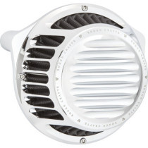 AIR CLEANER ROUGH CRAFTS ROUND CHROME