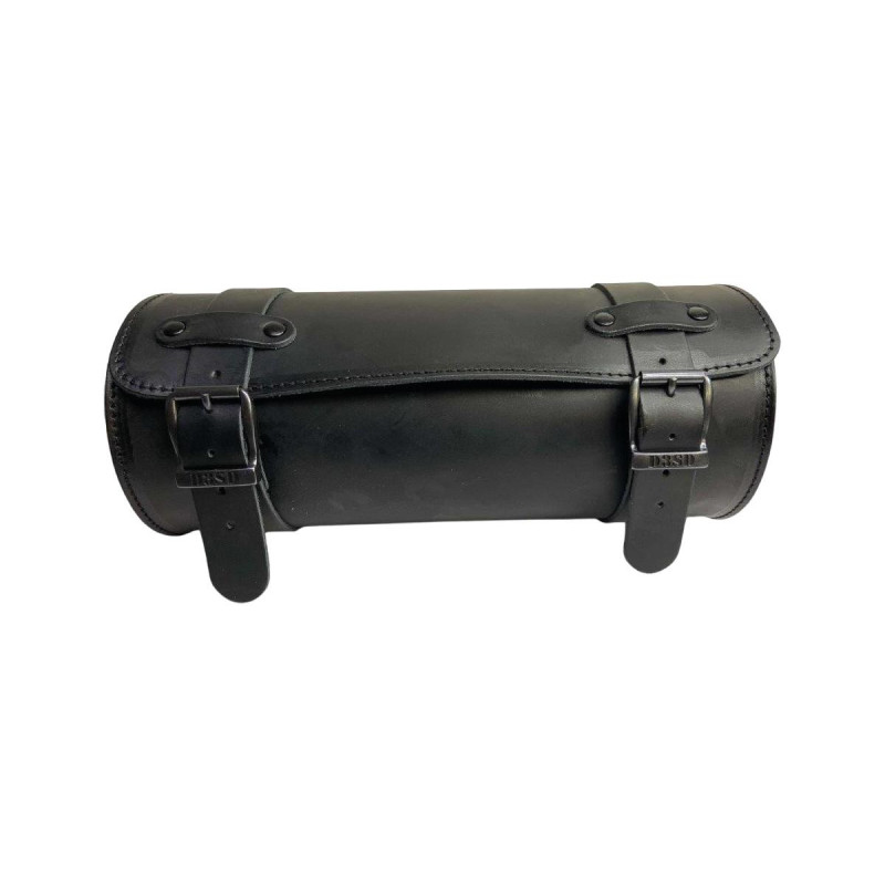 Leather Tool Roll 4,8 Liter, Width: 340 mm, Diameter: 160 mm Black