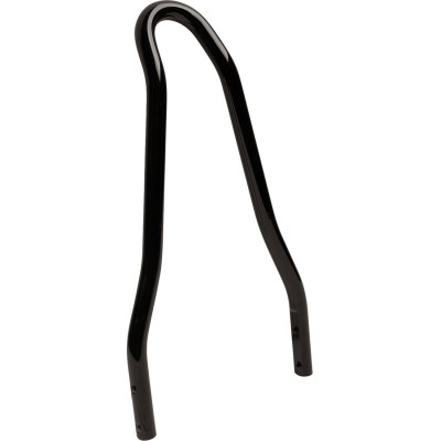 Sissy-Bar arrondie - 13" - Harley Davidson Dyna 2000/2005, Sportster à partir de 2004 - noir