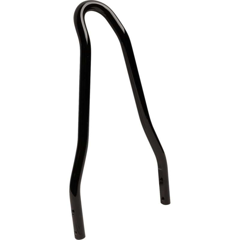 Sissy-Bar arrondie - 13" - Harley Davidson Dyna 2000/2005, Sportster à partir de 2004 - noir