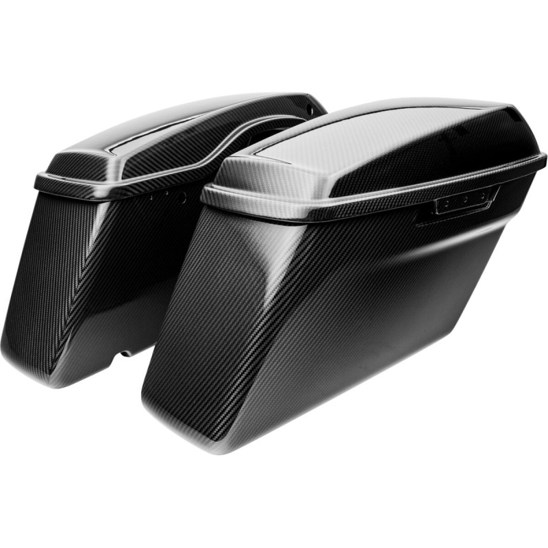 BOTTOM SADDLEBAG 14-23 FL CARBON GLOSS