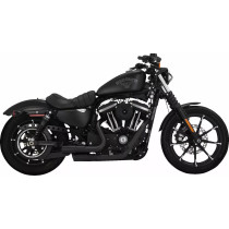 Ligne d’Échappement Vance & Hines Mini Grenades - Harley Davidson Sportster de 2004 à 2013 - Noir mat
