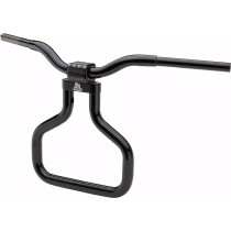 Guidon LA Choppers Kage Fighter - Diamètre 1"1/4 - Hauteur 14" - Harley Davidson Road Glide de 2015 à 2022 - Noir