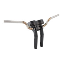 Risers Arlen Ness Method - Hauteur 10" - Road Glide à partir de 2015 - Noir