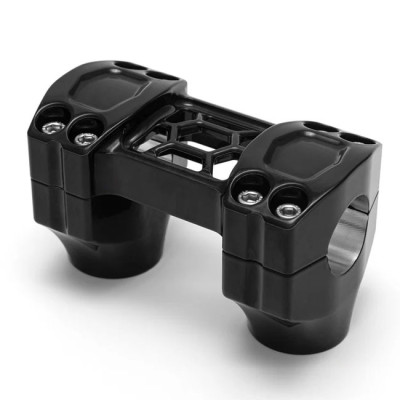 Killer Custom, 1-1/4" ''Task Force'' risers. 2" rise. Black