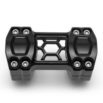 Killer Custom, 1-1/4" ''Task Force'' risers. 2" rise. Black