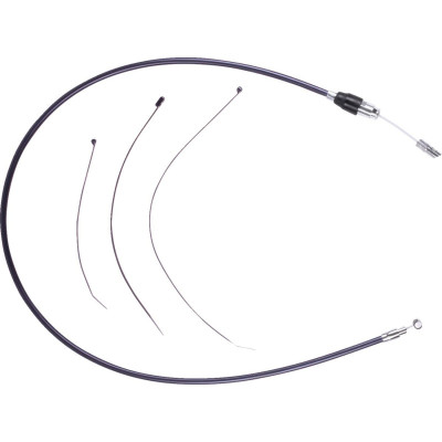 Quick Connect Clutch Cable - Upper - Black/Chrome
