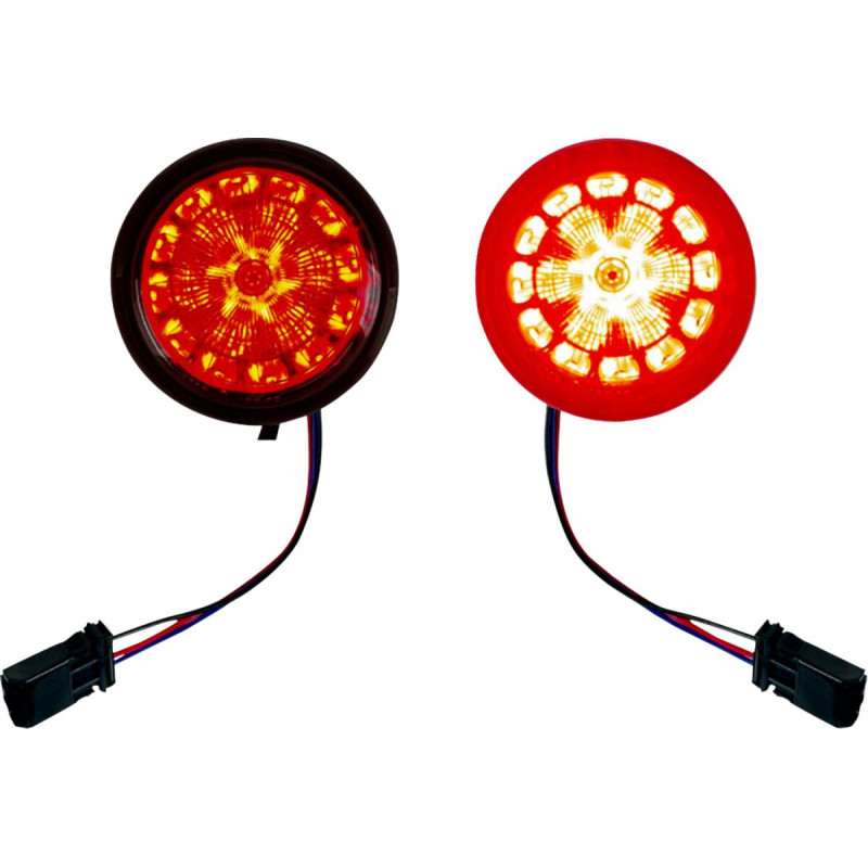 INSERTS TURN SIGNAL PROBEAM LED REAR SMOKED LENS