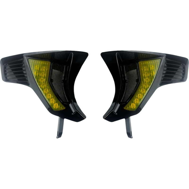 LIGHTS TURN SIGNAL VENTS YELLOW