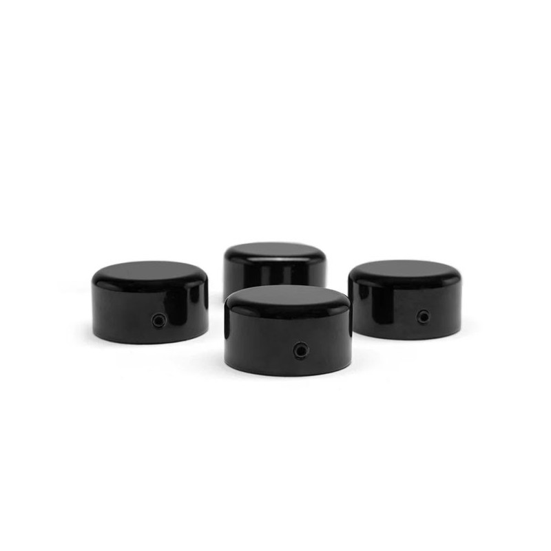 Killer Custom, Rear Shock Bolt Covers. Black