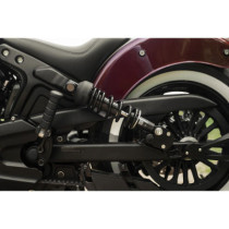 Killer Custom, Rear Shock Bolt Covers. Black