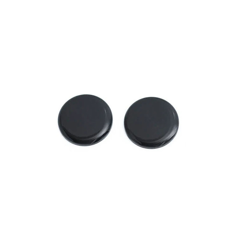 Killer Custom, Front Axle Cover Set. Black