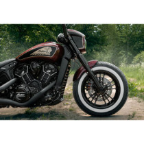 Killer Custom, Front Axle Cover Set. Black